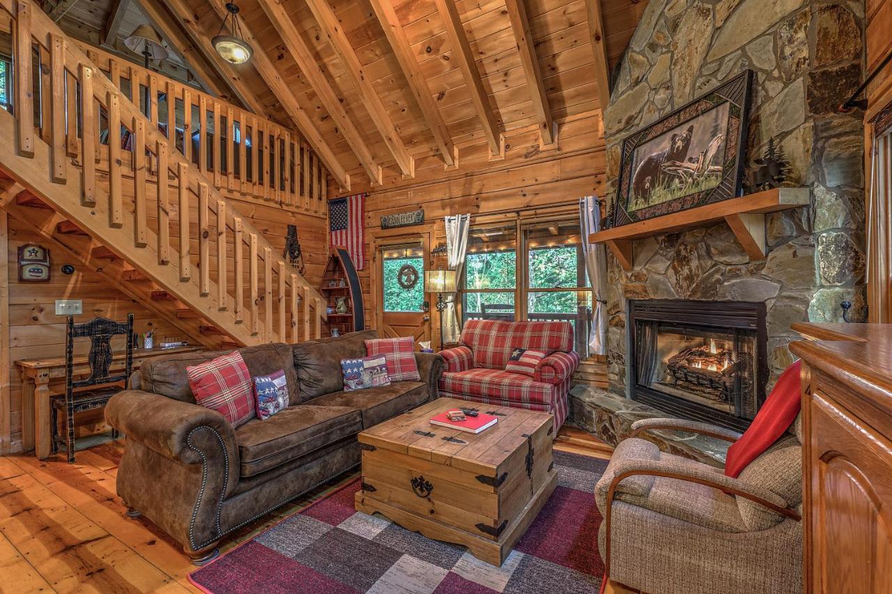 Golden Eagle Ga Cabin - Hot Tub, Firepit & Fast Wifi Блу-Ридж Экстерьер фото