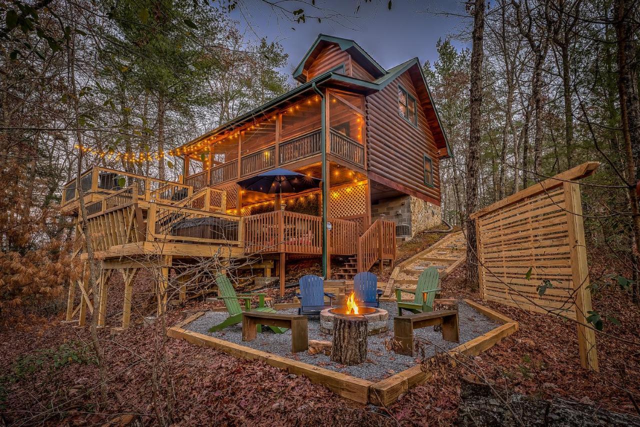 Вилла Golden Eagle Ga Cabin - Hot Tub, Firepit & Fast Wifi Блу-Ридж Экстерьер фото